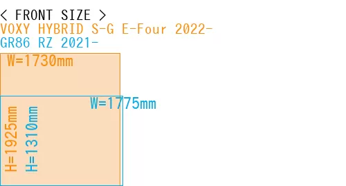 #VOXY HYBRID S-G E-Four 2022- + GR86 RZ 2021-